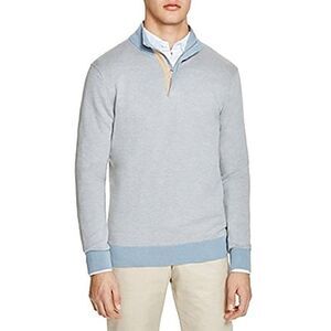 Cotton-Cashmere Zip Sweater